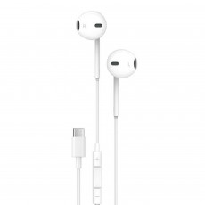 هدفون داخل گوش با سیم پرودو مدل Soundtec PD-STCEP-WH رابط تایپ سی